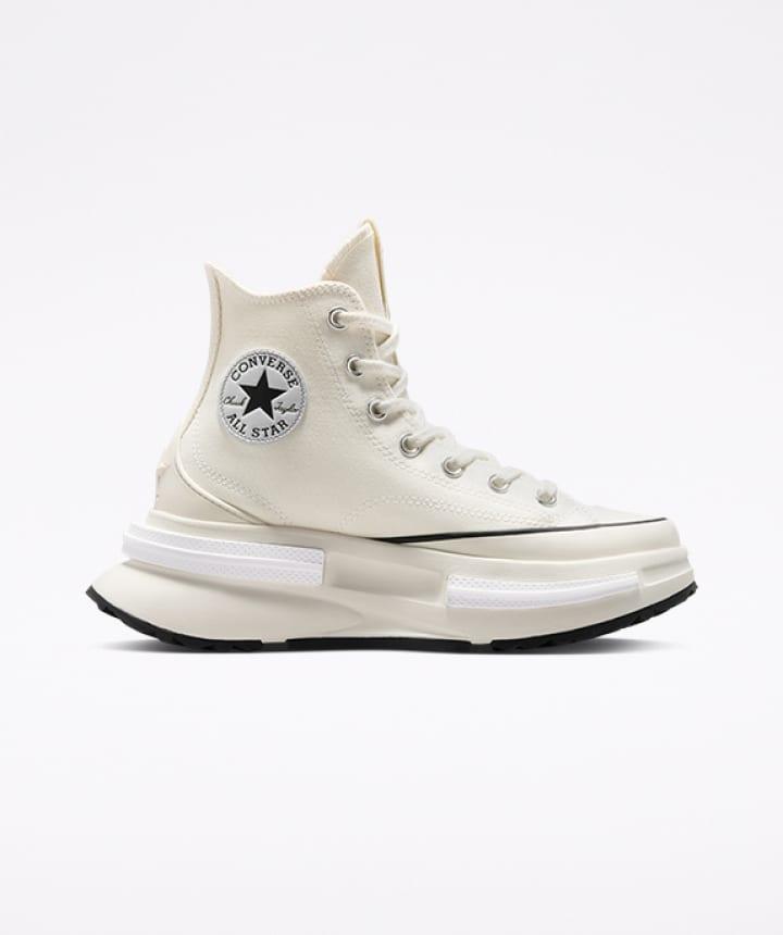 US Converse High Shoes - Converse Platform White